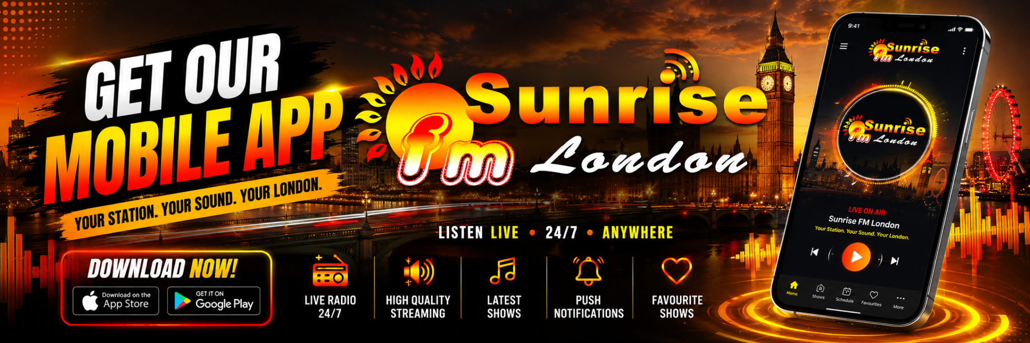 Get our mobile app
